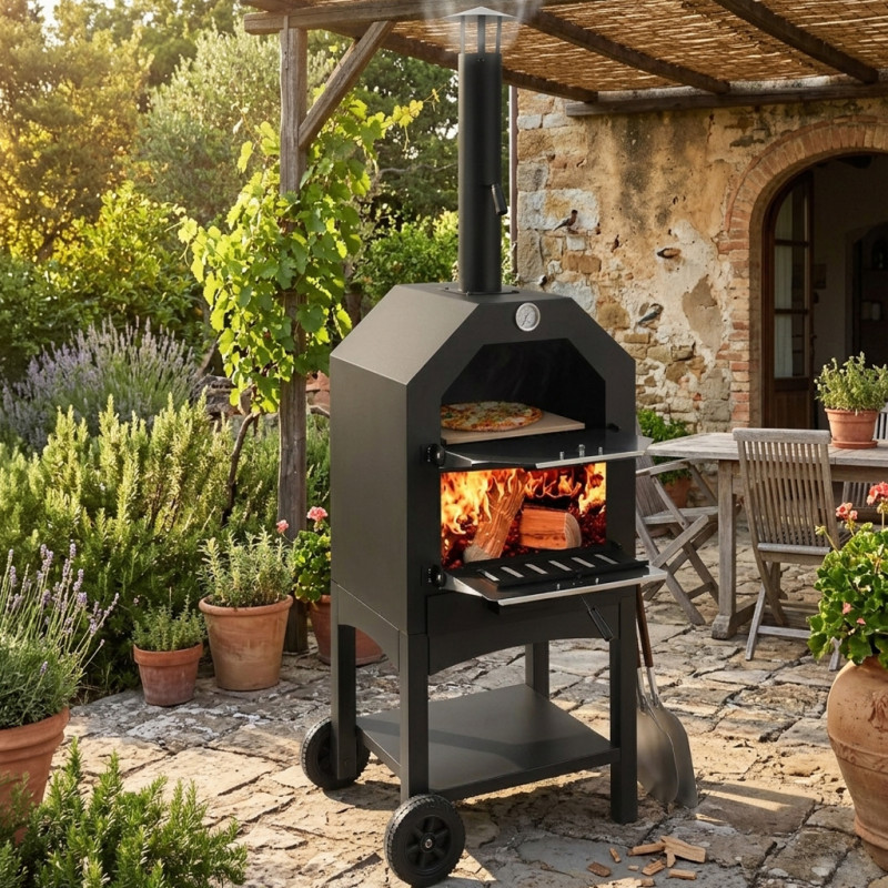 Forni per pizza da esterno: come creare una zona conviviale coperta per le serate di inizio estate