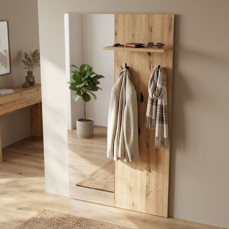 DODO - armadietto per ingresso colore rovere