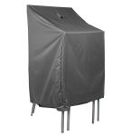 COPERTURA - telo di copertura pila di sedie da giardino cm 66 x 66 x 80/120 h