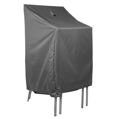 COPERTURA - telo di copertura pila di sedie da giardino cm 66 x 66 x 80/120 h