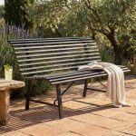 LORA - panca da giardino in ferro