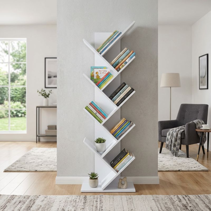DYLAN - libreria moderna di design in legno