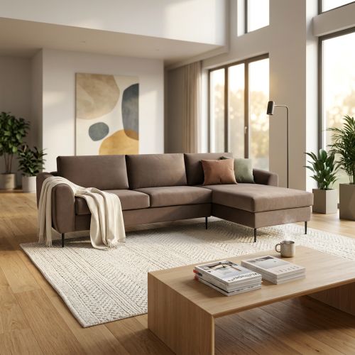 MAX - divano con chaise lounge