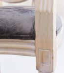 POLLY - poltrona vintage in ecopelle