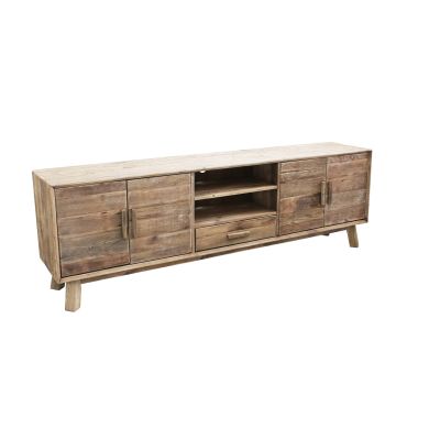 PEZ - porta tv in legno di pino riciclato