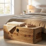 PEZ - baule in legno di pino riciclato