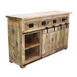 BEILY - madia legno di mango quattro cassetti