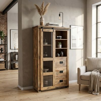 BEILY - credenza legno di mango tre cassetti
