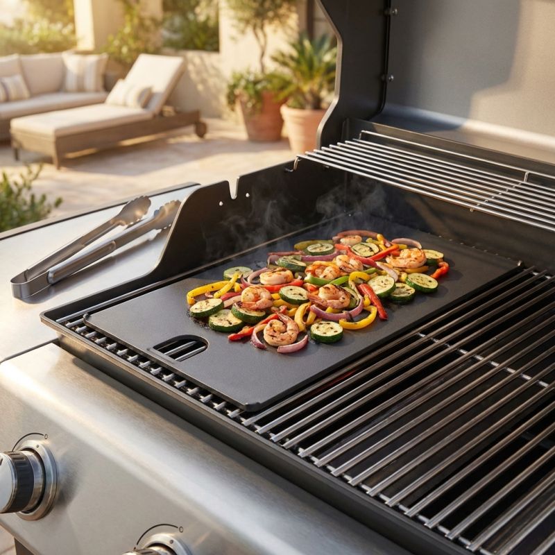 COOKY - piastra in ghisa per bbq