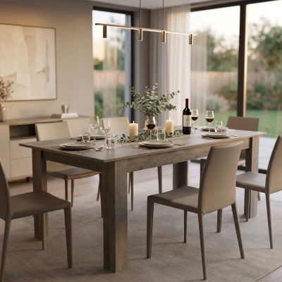 COSTANZO - tavolo da pranzo allungabile moderno