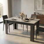 COSTANZO - tavolo da pranzo allungabile moderno