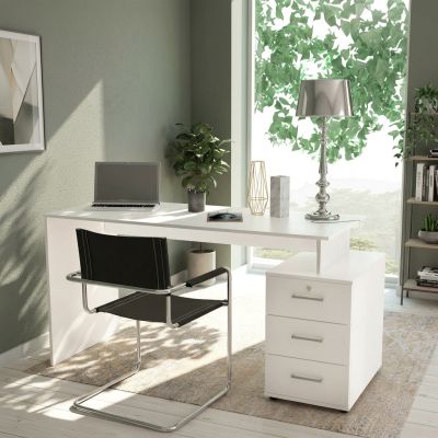 GALLIENO - scrivania moderna con cassetti 139x60x76 h
