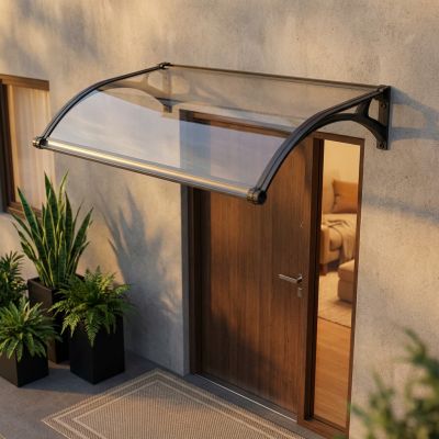 LEDDY - pensilina in policarbonato trasparente con led 100 X 120
