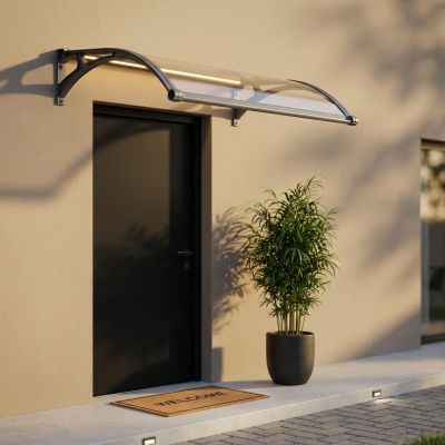 LEDDY - pensilina in policarbonato trasparente con led 100 X 150