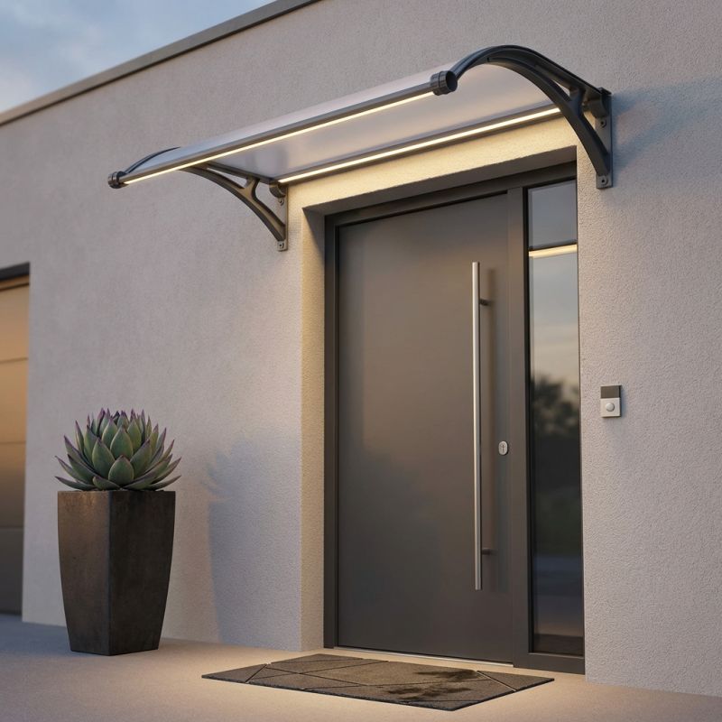 LEDDY - pensilina in policarbonato opaco con led 100 X 120