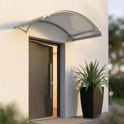 AKARI - pensilina in policarbonato porta ingresso 90 x 140 cm