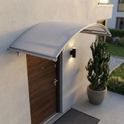 AKARI - pensilina in policarbonato porta ingresso 120 x 140 cm