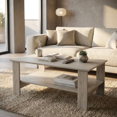 BERRY - tavolino da salotto moderno cm 100 x 55 x 41 h