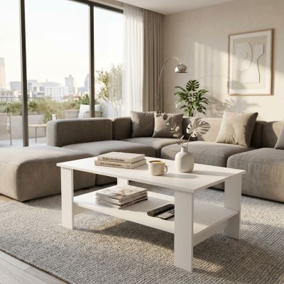 BERRY - tavolino da salotto moderno cm 100 x 55 x 41 h