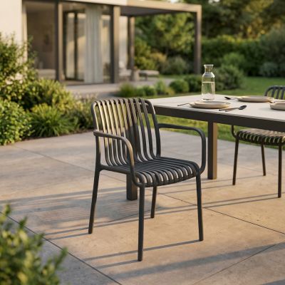 FAFFY - poltrona da giardino in resina