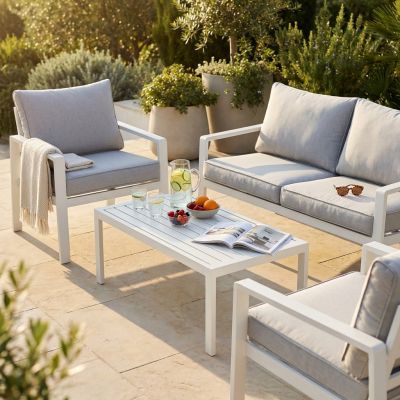 CORONA - salotto da giardino 4 posti
