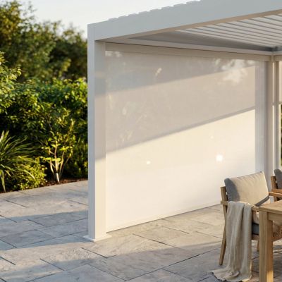 NIMBUS - parete laterale per pergola bioclimatica 270x238
