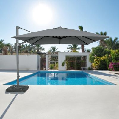 POLIS - ombrellone decentrato 3 x 3 m
