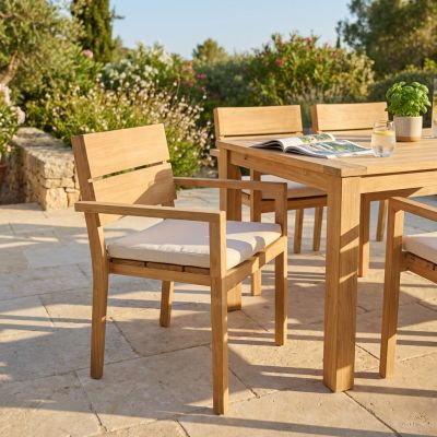 HOLLAND - poltrona da giardino in teak