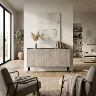BJORN - madia di design con 3 ante