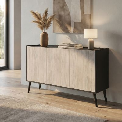 BJORN - madia di design con 3 ante