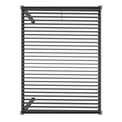 NIMBUS - pergola bioclimatica addossata in alluminio 3 x 4 m
