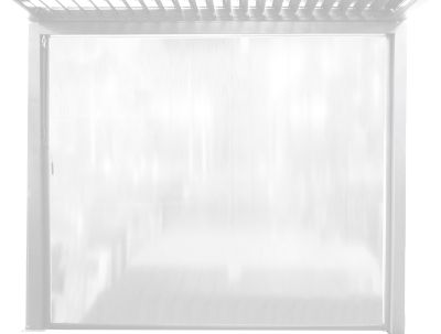 Laterale in PVC per lato da 3 m pergola bioclimatica