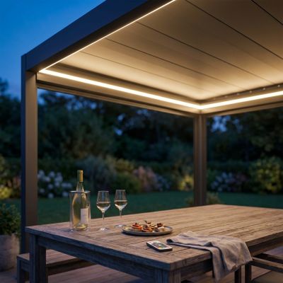 LED per pergola bioclimatica 3 x 4