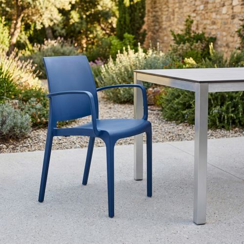 VOLGA - poltrona da giardino in plastica
