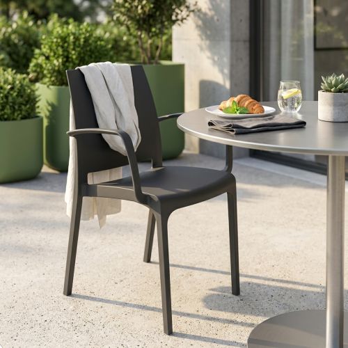 VOLGA - poltrona da giardino in plastica