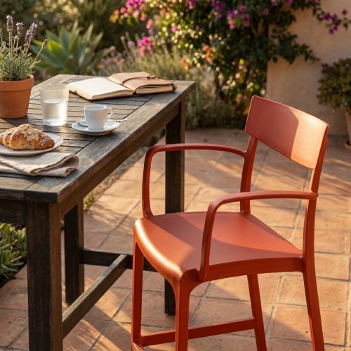 LAVENDER - poltrona da giardino in plastica