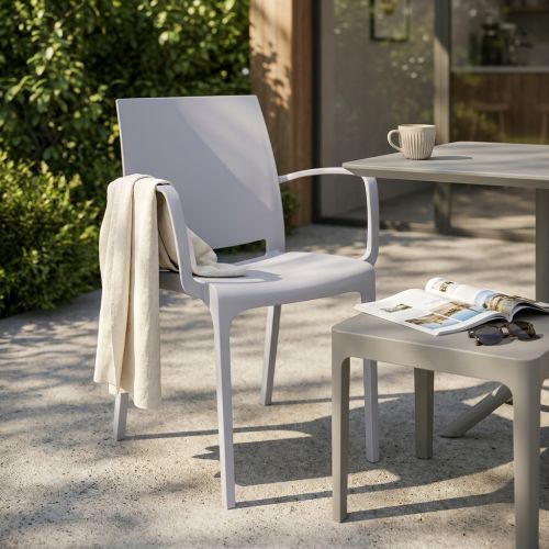 VOLGA - poltrona da giardino in plastica