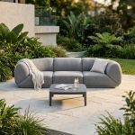 PETALUMA - Set salotto da giardino modulare