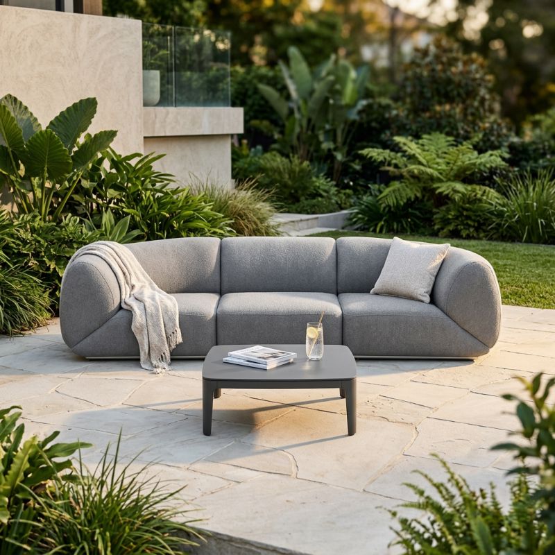 PETALUMA - Set salotto da giardino modulare