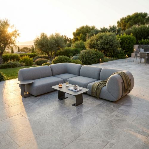 PETALUMA - Set salotto da giardino modulare