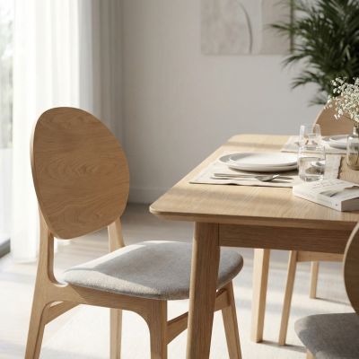 ELARA - poltrona moderna in legno