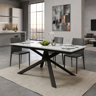 RIGEL - tavolo da pranzo allungabile da 120 cm