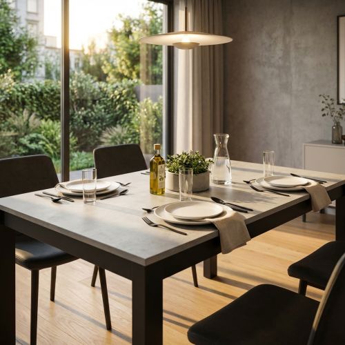 OUREA - tavolo da pranzo allungabile