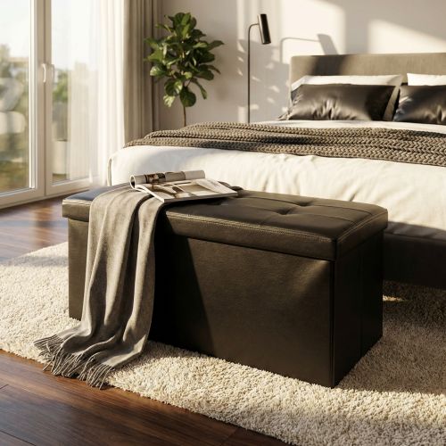 IRO - pouf rettangolare in ecopelle