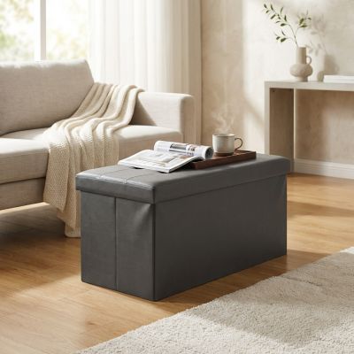 IRO - pouf rettangolare in ecopelle