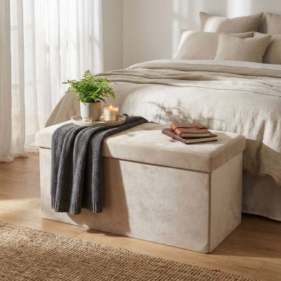 IRO - pouf rettangolare in velluto