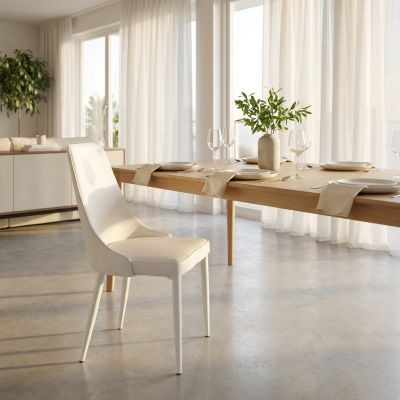 MILE - sedia moderna in ecopelle