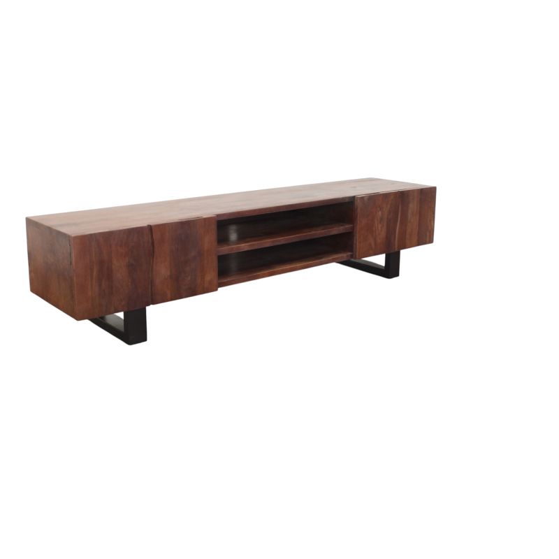 LUNA - porta tv in legno massiccio