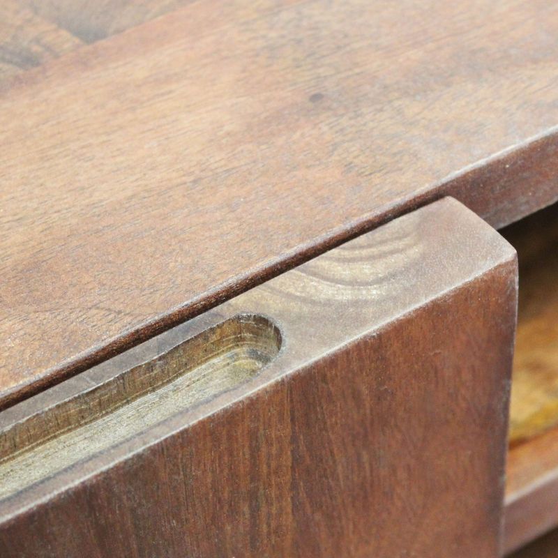 LUNA - porta tv in legno massiccio
