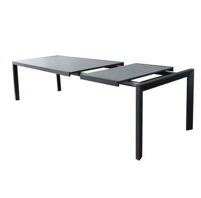 GORDIAN - tavolo in alluminio allungabile 190/250x100 cm